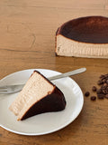 espresso basque cheesecake